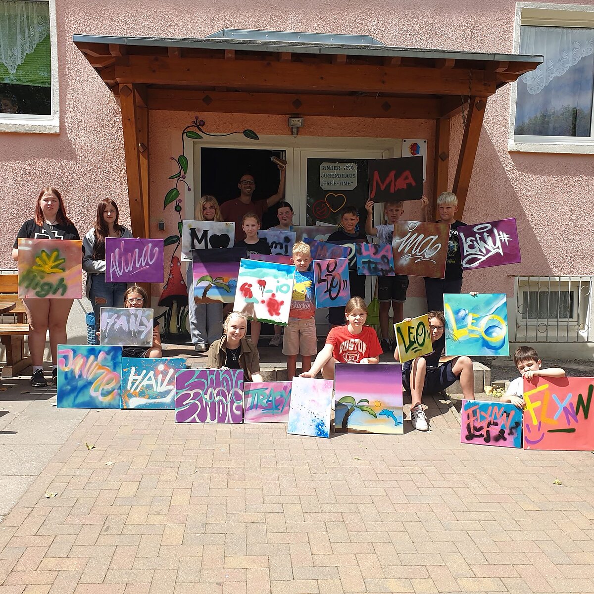 Graffiti als soziale Botschaft