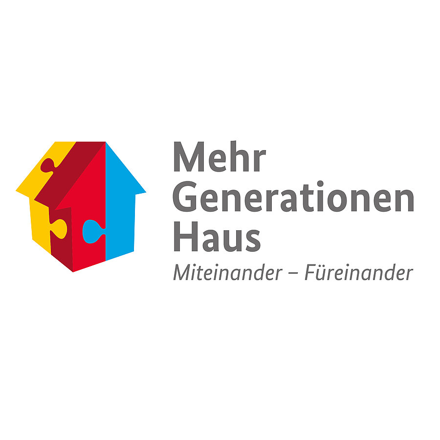 Logo des Bundesprogramms Mehrgenerationenhaus.