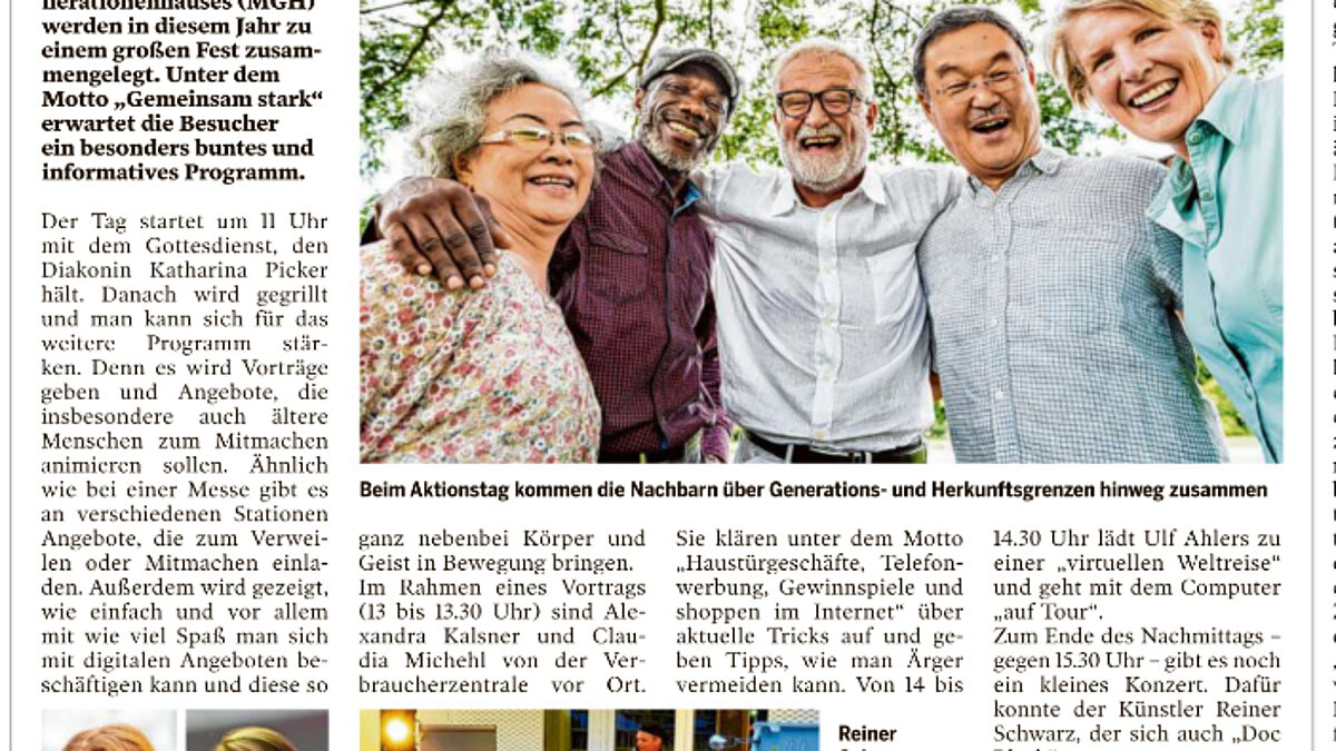 Zeitungsausschnitt