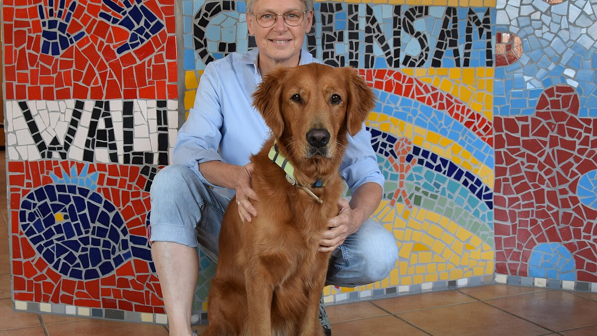 José Ruijgers und Hündin Maxima