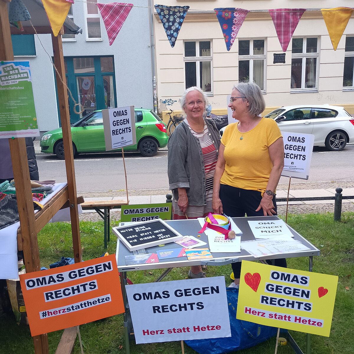 Oma gegen rechts