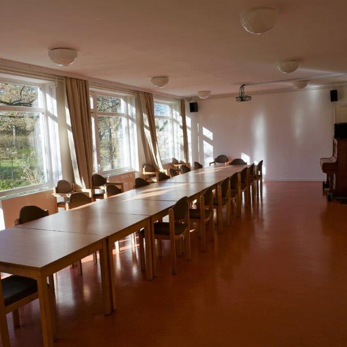 Saal zur Vermietung
