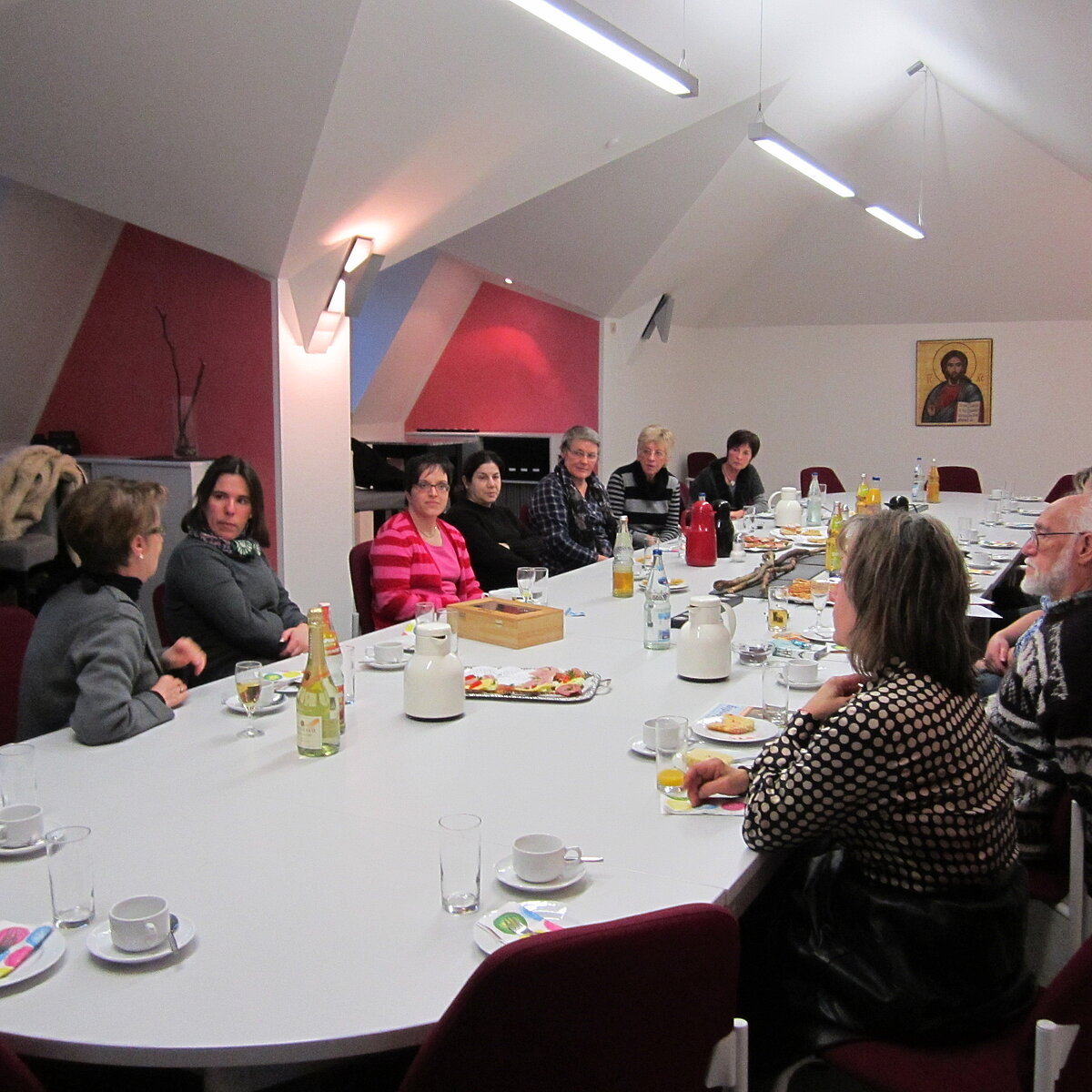 Sitzung mit Kooperationspartnern