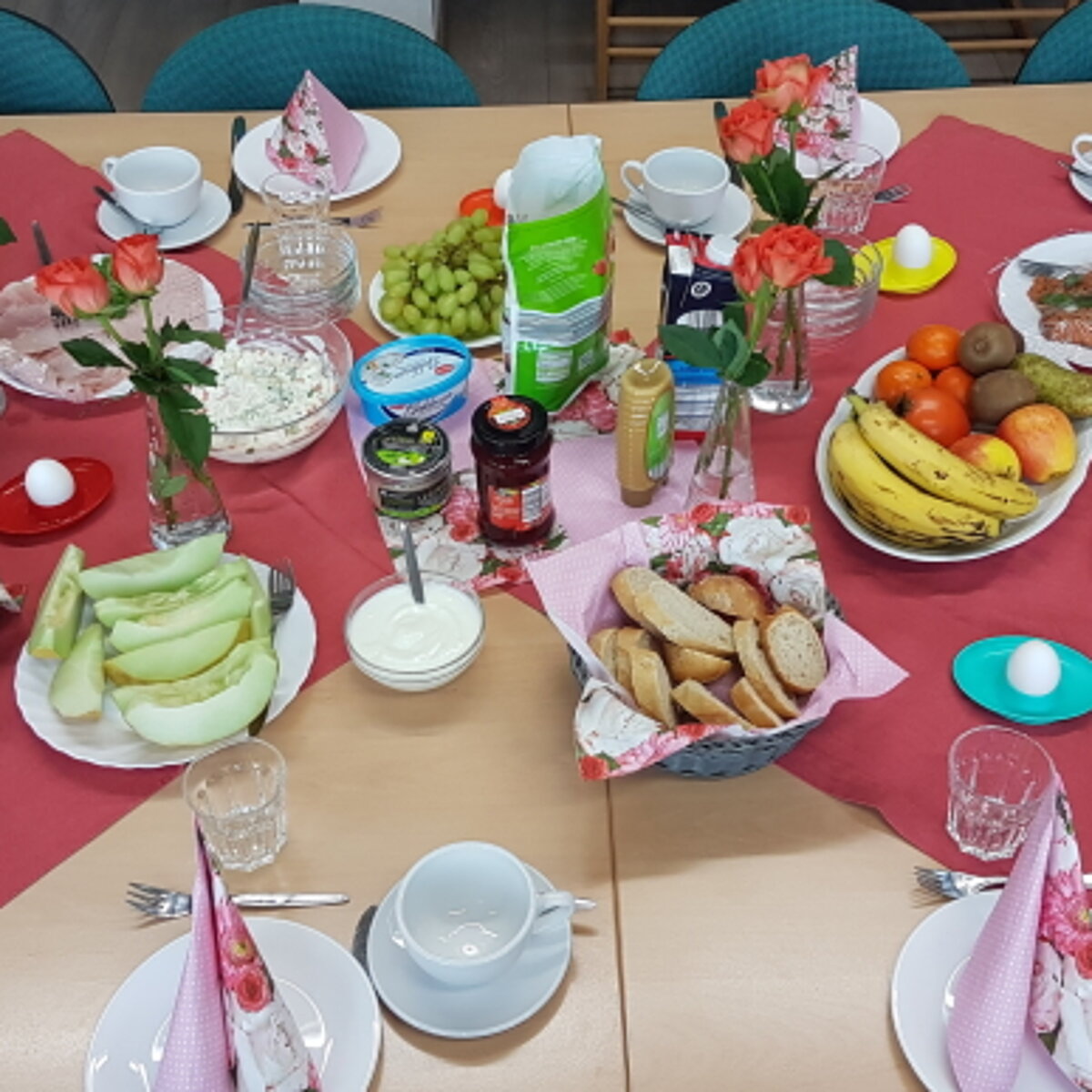 Frühstückstisch