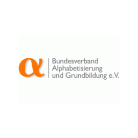Logo des Bundesverbands Alphabetisierung und Grundbildung e.V.