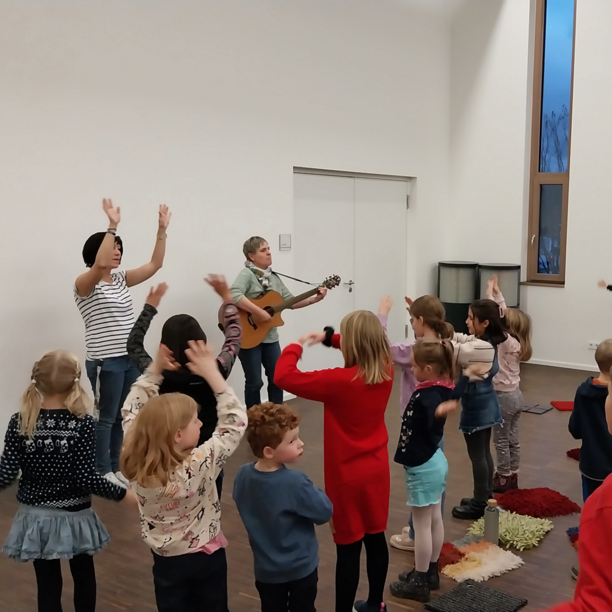 Ankommen mit den Kindern der Kinderwerkstatt