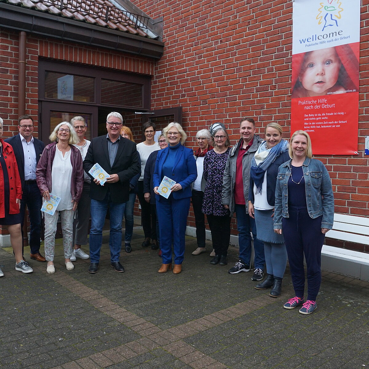 Bundesfamilienministerin Christine Lambrecht bei ihrem Besuch im Mehrgenerationenhaus Rendsburg