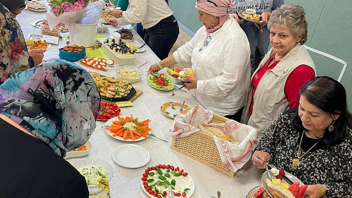 Ein leckeres Frühstück wartet auf die Gäste von Café Grenzenlos