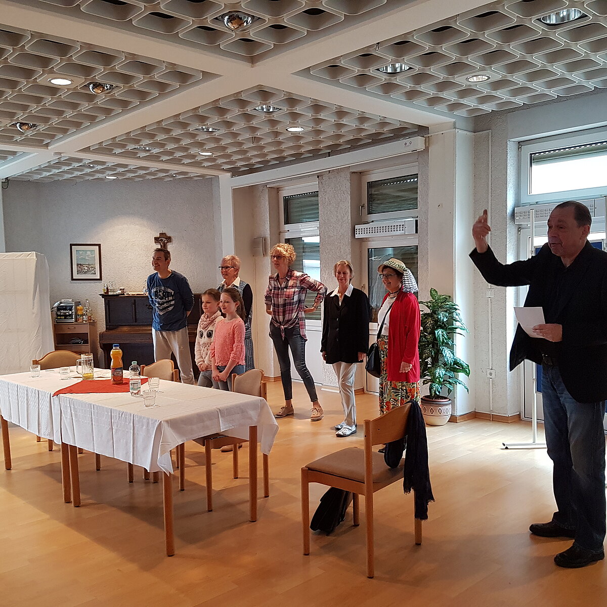 Theater AG im Seniorenheim