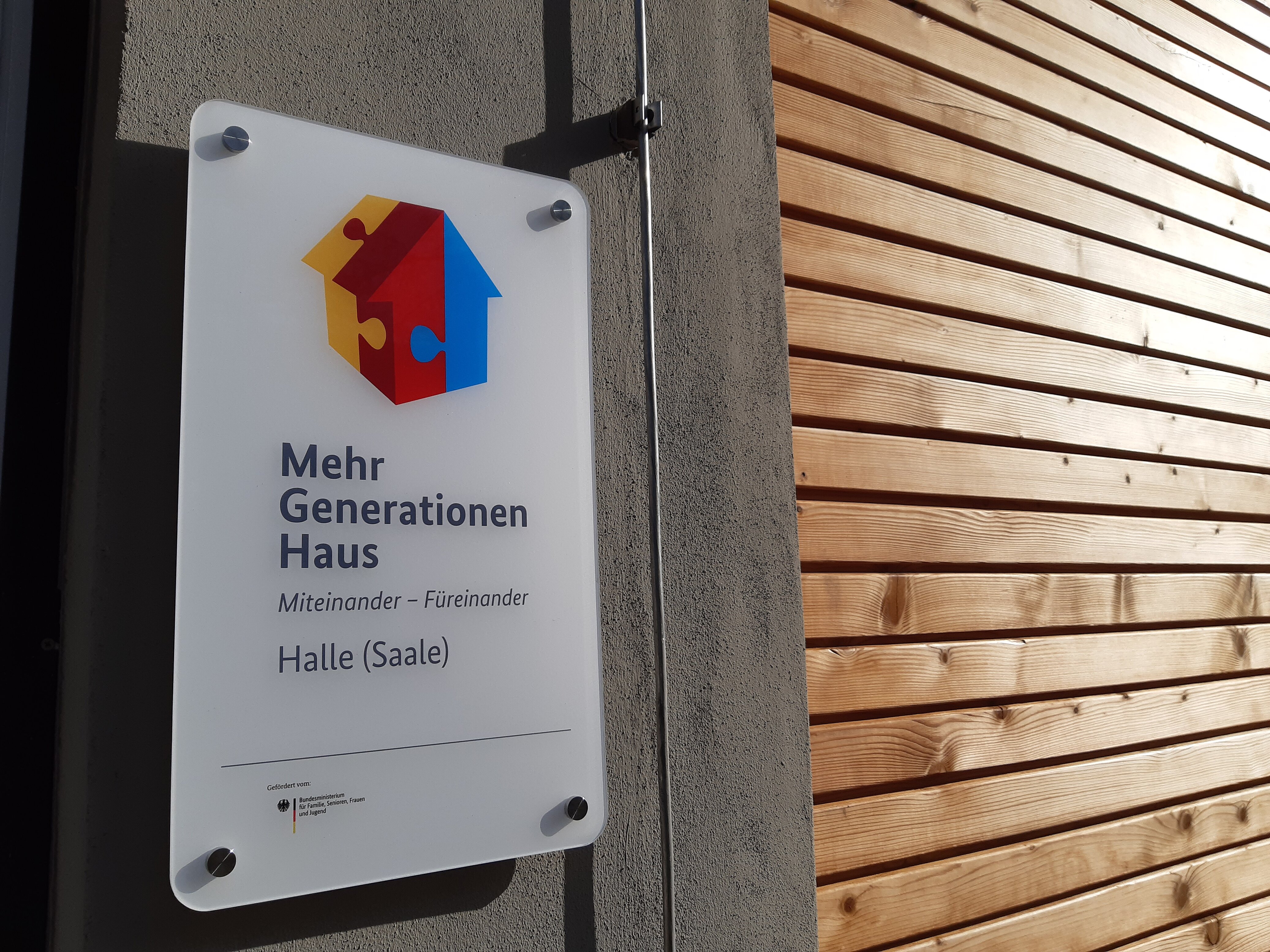 Schild MGH Halle (Saale)