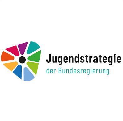Das Logo der Bundesjugendstrategie.